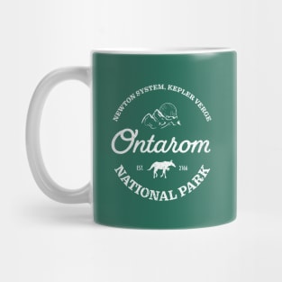 Ontarom National Park - white Mug